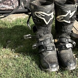 Aplinestars tech 8 motocross boots, size 13